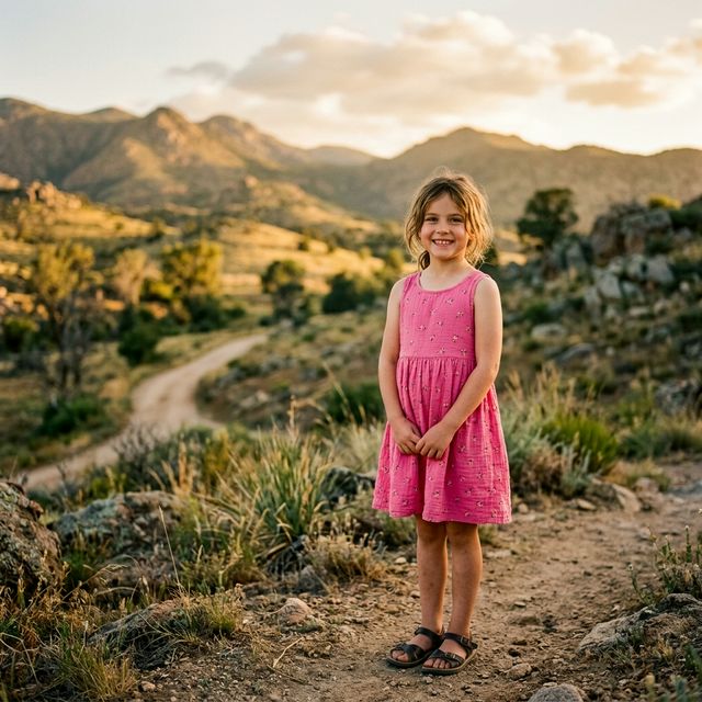 A child representing the future we vote for